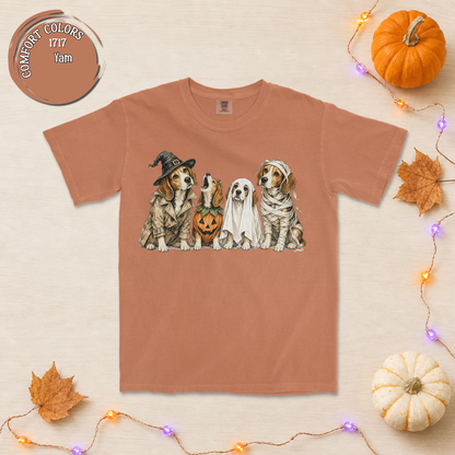 Beagle Halloween Squad Tee – Cute Halloween Costume Beagles Shirt